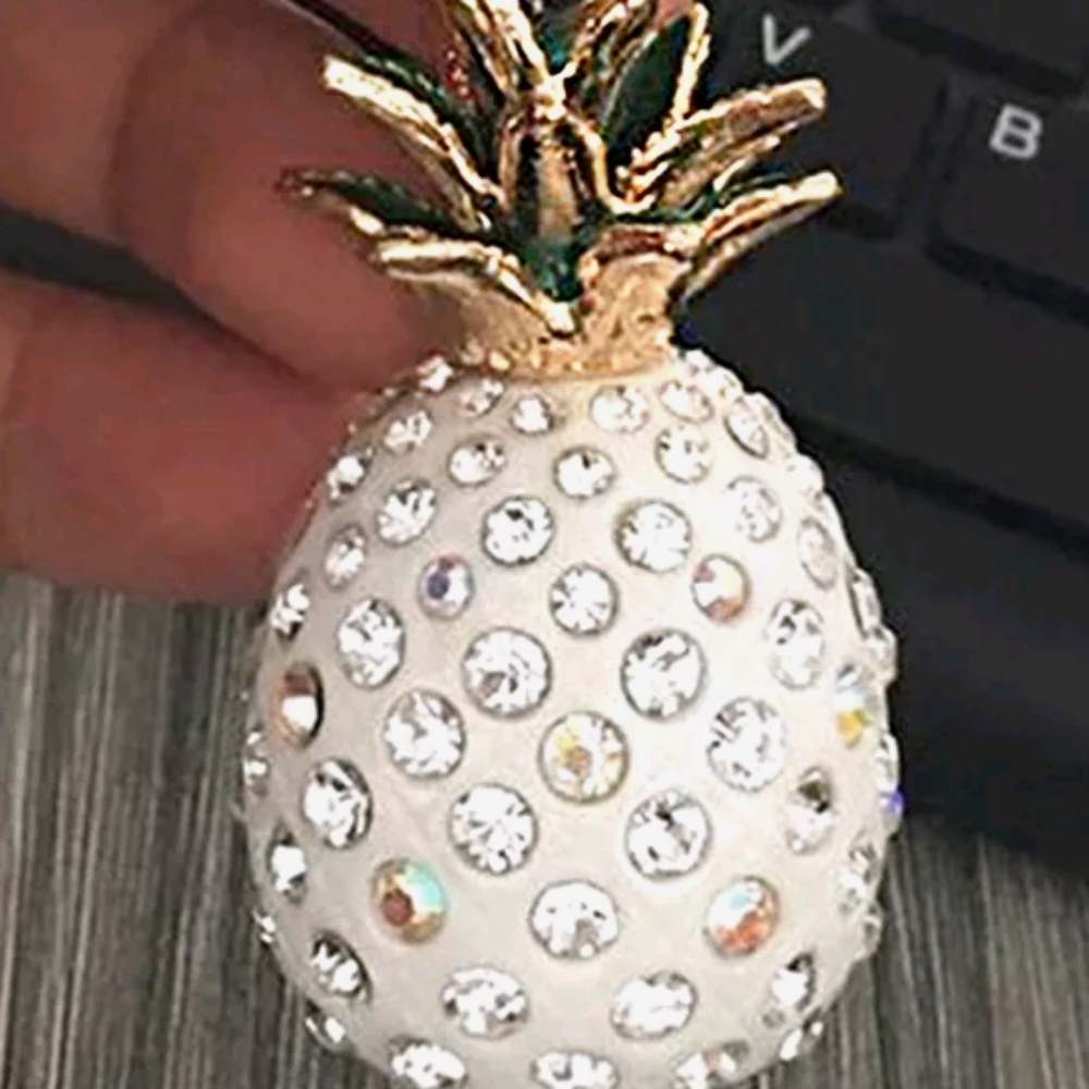 Pineapple keychain bag decoration